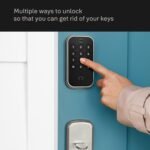 Yale Security Assure Lock 2 Deadbolt, Black Suede Keyed Smart Entry Door Lock with Wi-Fi Connected Keypad for Code Entry and Remote Access, YRD410-WF1-BSP - Image 3
