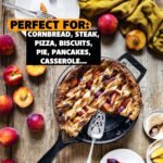 Stargazer 10.5-Inch Cast Iron Skillet | Made in USA, Seasoned, Premium Frying Pan for Grilling, Searing, Baking & More – Durable Cast Iron with Smooth Cooking Surface - Image 3