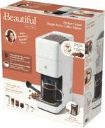 IT'S BRAZILIAN Beautiful Perfect Grind™ Programmable Single Serve Coffee Maker, White Icing by Drew Barrymore - Image 3