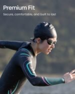 SHOKZ OpenSwim Pro - Open-Ear Bluetooth & MP3 Bone Conduction Sport Headphones, Swimming Headphones, IP68 Waterproof, Grey - Image 3