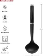 KitchenAid KE006OHOBA Classic Nylon Ladle - Image 3