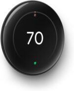 Google Nest Learning Thermostat (4th gen) + Nest Temperature Sensor (2nd gen) - Obsidian - Image 3