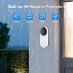 Noorio Wireless Doorbell Camera with Rechargeable Battery, 2K+ Resolution, 2-Way Audio, Color Night Vision, AI Motion Detection, Smart Video Doorbell Works with Alexa, D110 - Image 9