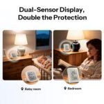 SONOFF AirGuard TH, Indoor Smart Zigbee Temperature and Humidity Sensor, 3.6'' LCD Display, App Monitoring with Charts, Notification Alerts, Data Export, Remote Data Display - Image 8