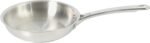 Sur La Table Kitchen Essentials Chef's Deck 8-Inch Stainless Steel Frying Pan – Induction Ready Skillet with Tri-Ply Base, Polished Finish & Hollow Stay-Cool Handle - Image 6