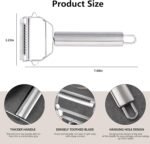 ReNext Multifunction Stainless Steel Julienne Peeler Vegetable Peeler Double Planing Grater Kitchen Accessories Cooking Tools - Image 3