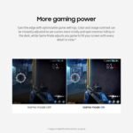 Samsung 27" Essential S3 (S36GD) Series FHD 1800R Curved Computer Monitor, 100Hz, Game Mode, Advanced Eye Comfort, HDMI and D-sub Ports, LS27D366GANXZA, 2024 - Image 4