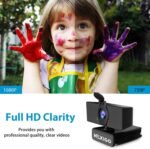 NexiGo N60 1080P Webcam with Microphone, Software Control & Privacy Cover, USB HD Computer Web Camera, Plug and Play, for Zoom/Skype/Teams, Conferencing and Video Calling - Image 3
