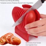 Draduo Tomato Slicer, Tomato Cutter with Tomato Corer for Home use, Tomato Dicer, Kitchen Slicer, Slicing Tool, Easy Slicer for Sharp Vegetable - Image 4