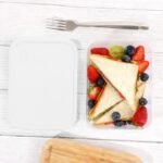 Quodac Food Storage Containers 4-Pack (4.7 Cup), Reusable Lunch Boxes With Leakproof White Silicone Lids, Microwave, Dishwasher & Freezer Safe Snack Containers, BPA-Free Plastic Containers - Image 3