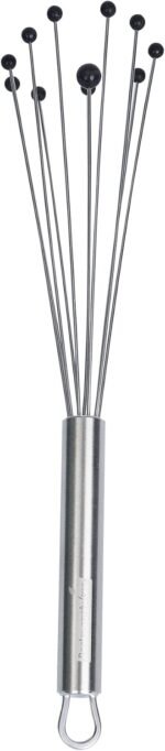 Restaurantware 10.5 in Stainless Steel Ball Whisk with Silicone Tips - 24 Pack - German Standard Sauce & Gravy Whisk, Non-Scratch, Dishwasher Safe - Non-Stick Silicone Ball Whisk for Baking - Image 3