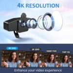 POHO 4K Webcam for PC, Ultra HD Computer Camera with PDAF Autofocus, Auto Light Correction,Plug & Play, 70° FOV, Web Camera with Microphone,Privacy Cover, for Streaming, Conference, Zoom - Image 3