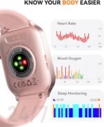 Smart Watches for Women Men, Fitness Tracker Watch with 110 Sports Modes, Step Counter/Sleep Monitor/Pedometer, IP68 Waterproof, Bluetooth Call & Music Control Smartwatch for iPhone/Android - Image 4