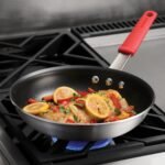 Tramontina Professional 10-Inch Non Stick Frying Pan, Heavy-Gauge Aluminum Skillet with Reinforced Nonstick Coating, Red Handle, Dishwasher and Oven Safe - Image 3
