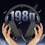 WIRWTRU S30 Gaming Headset with Microphone,198g Lightweight Design, Wired Gaming Headphones for Xbox, Xbox Series X|S, PS5, PS4, Switch, PC, Noise Cancelling Mic, Soft Earmuffs (Black) - Image 3