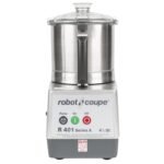 Robot Coupe R401B Food Processor 1245-00127, 4.5 Qt Stainless Steel Bowl, Single-Speed Commercial Chopper Machine, S-Blade, 1.5 HP Motor, Grey, Kitchen Food Processor, 120V - Image 3