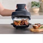 Ninja Crispi 4 in 1, Portable Glass, Air Fryer Cooking System, 1500W, 4 QT containers, Color Cyberspace (model FN 101) - Image 3