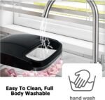 KITIDEA Vegetable Chopper, Food Choppers, Onion Chopper, Veggie Choppers, Onion Dicer, Potato Dicer Cuber with Container, Onion Dicer & Vegetable Dicer (Black) - Image 6