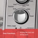 BLACK+DECKER 4-Slice Toaster Oven with Natural Convection, Stainless Steel, TO1760SS (TO1760SST-1) - Image 3