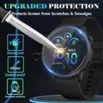 Liuyuxi-4 Pack Screen Protector Compatible With Garmin Vivoactive 6,Soft Flexible TPU With HD Clear Film.Anti Scratch,Bubble Free With Easy Instalation. - Image 4