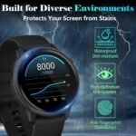 Liuyuxi-4 Pack Screen Protector Compatible With Garmin Vivoactive 6,Soft Flexible TPU With HD Clear Film.Anti Scratch,Bubble Free With Easy Instalation. - Image 5