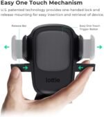 iOttie Easy One Touch Signature Dashboard & Windshield Universal Car Mount Phone Holder Desk Stand with Suction Cup Base and Telescopic Arm for iPhone, Samsung, Google, More Smartphones - Image 5