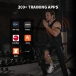 COOSPO HW9 Bluetooth 5.0 ANT+ Heart Rate Monitor Armband with HR Zones/Calories Burned, Optical HRM Sensor for Fitness Training/Cycling/Running,Compatible with Peloton,DDP Yoga,Wahoo - Image 4