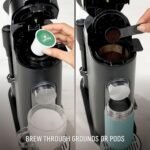 Ninja | Coffee Maker | Single Serve |Brew with Coffee Pods & Grounds| Compatible with K-Cup Coffee Pods | 4 Brew Styles, up to 24oz Cup Sizes & 56oz Removable Reservoir | Black | PB051 - Image 3