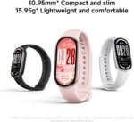 XIAOMI Mi Smart Band 10 (2025) Global Version - 1.72" AMOLED Display | 21 Days Battery Life | Touchscreen, Multi-Sport Tracker, Activity Tracker, Heart Rate Monitor | BT5.4 - (Glacier Silver) - Image 5