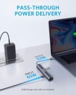 Anker 6-in-1 USB C Hub with 65W Power Delivery, 4K HDMI, 1Gbps Ethernet, USB Ports for MacBook Air, iPad Pro, XPS, and More - Image 4