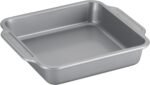 Farberware Nonstick Steel Bakeware Set with Cooling Rack, Baking Pan and Cookie Sheet Set with Nonstick Bread Pan and Cooling Grid, 10-Piece Set, Gray - Image 7