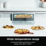 Ninja Toaster Oven & Air Fryer, 8-in-1 Functionality, Large Capacity, Air Fry Basket, Sheet Pan, Wire Rack & Removable Crumb Tray, Stainless,1800 watts, SP151 - Image 5
