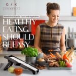 Gramercy Mandoline Food Slicer, Vegetable Cutter, Potato Slicer, Mandolin for Kitchen, Veggie Cutter, Cucumber Tool - Comes with One Pair Cut-Resistant Gloves - Image 3