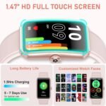 Fitness Tracker with 24/7 Heart Rate, Blood Oxygen, Sleep Tracker, Waterproof Fitness Watch, Activity Tracker with Step Tracker for Women Men - Image 5