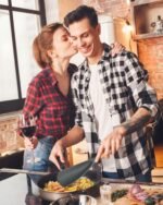 Cooking Spoon for Nonstick Cookwares, Great for Cooking and Serving Sturdy BPA-Free Matte Silicone, Wood Handle Spoon for Mixing, Scoop, and Scrape (2 Pack of Grey, 11.4 inch) - Image 6