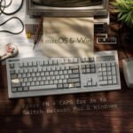Keychron R6 Retro Wireless Mechanical Keyboard, 100% Full Size Hot Swappable RGB Super Banana Switch, QMK Tri-Mode(2.4 GHz/Bluetooth/Wired), Compatible with Mac PC Linux - Image 6