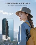 RISEOFLE 71” Phone Tripod & Selfie Stick, Portable All in One Extendable Cell Phone Tripod Stand, with Wireless Remote Control for iPhone/Samsung/Android/Camera - Image 5