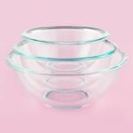 Pyrex Essentials (3-Piece) Glass Mixing Bowls Set For Prepping, Baking and Cooking, Preheated Oven, Dishwasher, Freezer, and Microwave Safe - Image 3