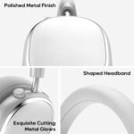 Srhythm NiceComfort 95 Hybrid Noise Cancelling Headphone Wireless, Bluetooth Headset with Transparency Mode,ENC,HD Sound - Image 5