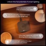 Philips Hue Bridge Pro, Smart Light Hub, Wireless, Advanced Encryption, Supports 150+ Lights & 50+ Accessories, Works with Apple Home, Alexa, Google, Samsung SmartThings - Image 3