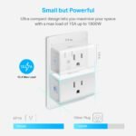 Kasa Smart Plug Mini 15A, Smart Home Wi-Fi Outlet Works with Alexa, Google Home & IFTTT, No Hub Required, UL Certified, 2.4G WiFi Only, 4-Pack(EP10P4) , White - Image 4