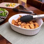 Tribal Cooking Kitchen Tongs with Silicone Tips - Stainless Steel tongs for cooking - 9" and 12" Tongs With Silicone Rubber Non Slip Grips, Heat Resistant Metal Tongs. - Image 4