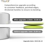 TILUCK Measuring Cups and Spoons Set, Stainless Steel, Kitchen Utensils for Cooking and Baking (10) - Image 3