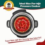 HIWARE 6 Inch Non-stick Springform Pan with Removable Bottom - Leakproof Cheesecake Pan, Compatible with 3 Qt Instant Pot - Image 3