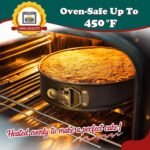 HIWARE 6 Inch Non-stick Springform Pan with Removable Bottom - Leakproof Cheesecake Pan, Compatible with 3 Qt Instant Pot - Image 4