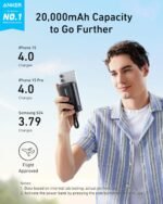 Anker Zolo Power Bank (2025 Upgraded Version), 20,000mAh 30W High-Speed Portable Charger with Built-in USB-C Cable, Battery Pack for iPhone 17/16 / 15 Series, Galaxy, and More - Image 3