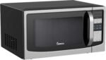 Impecca 1.6 Cu.Ft. Countertop Microwave, 1100W, Built-In Smart Sensor Cooking, 12.8-Inch Large Turntable, Stainless Steel - Image 4