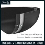 Calphalon 10-Piece Non-Stick Kitchen Cookware Set Black Pots & Pans with Stay-Cool Stainless Steel Handles Hard-Anodized Aluminum for Even Heating - Image 4