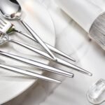 KINGSTONE Silverware Set, 20-Piece Flatware Set Cutlery Set Premium 18/10 Stainless Steel, Tableware Include Forks Knives Spoons for Home Kitchen Restaurant Wedding, Dishwasher Safe - Image 4