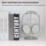 Srhythm Headphone Stand,Metal Headset Holder for Space-Saving and Display - Image 3